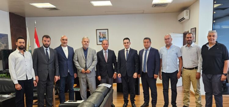 النائب الحاج ووفد من بلدية بسكنتا عند وزير الطاقة والمياه…حل مشكلة الصرف الصحي والسعي لإيجاد مصادر مستدامة لتأمين المياه من ضمن الأولويات.