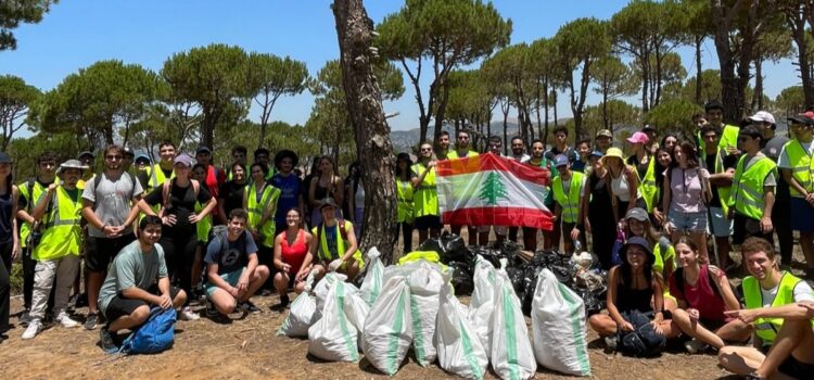 حملة تنظيف واسعة في مرج بسكنتا ومعالجة خراطيش الصيد بأسلوب مستدام.