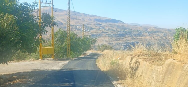 بلدية بسكنتا… تعبيد طريق الجريد .