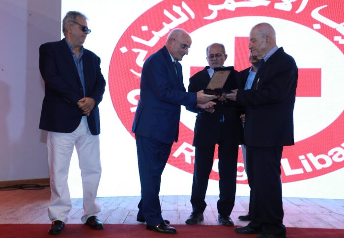 تكريم الأمين العامّ للصليب الأحمر اللبناني الأستاذ جورج كتّاني