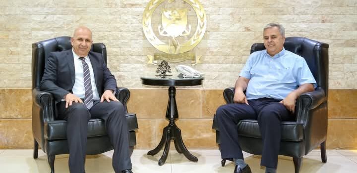 المدير العام للدفاع المدني يستقبل رئيس بلدية بسكنتا