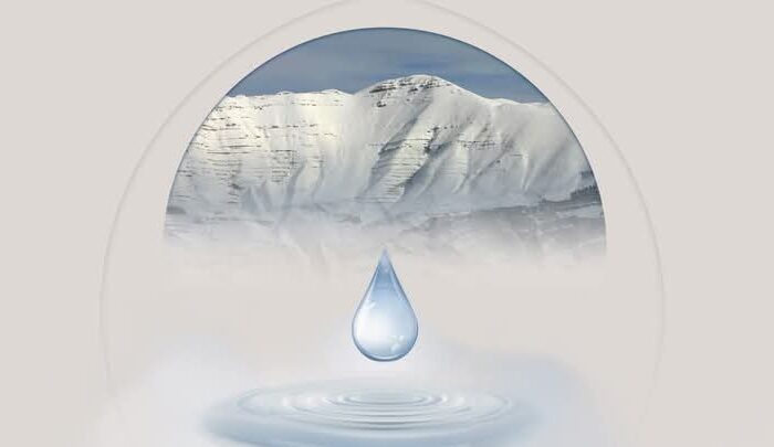 كمية المياه التي تغذي خزان ضهر القلعة فبسكنتا الى ارتفاع