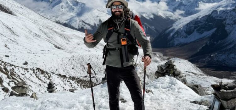 ابن بسكنتا رودي الياس مبارك ورحلة تسلق جبال الهملايا