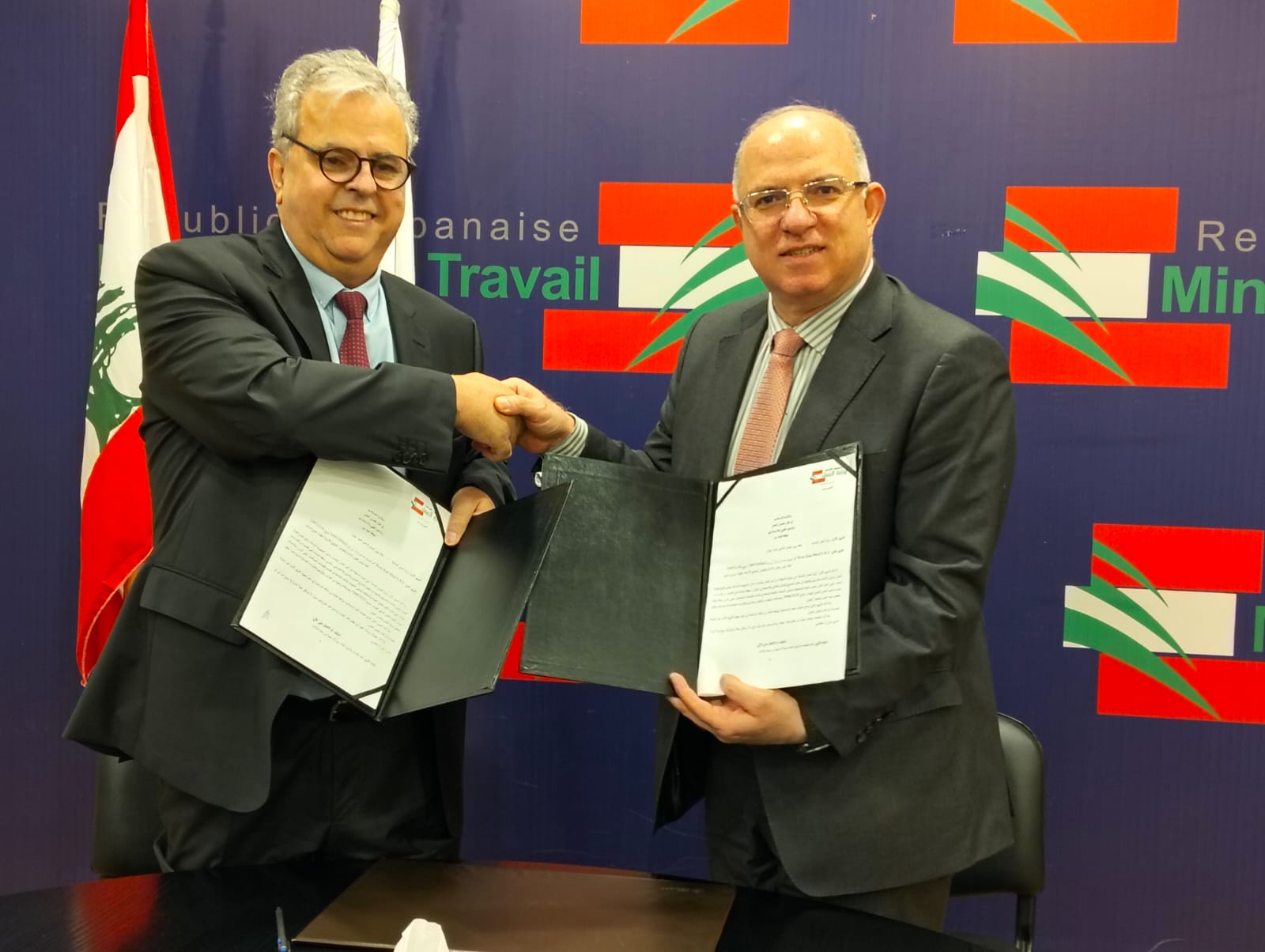 “انتاليو” ممثلة بأنطوان هراوي توقّع عقداً استشارياً وتقنياً مع وزارة العمل